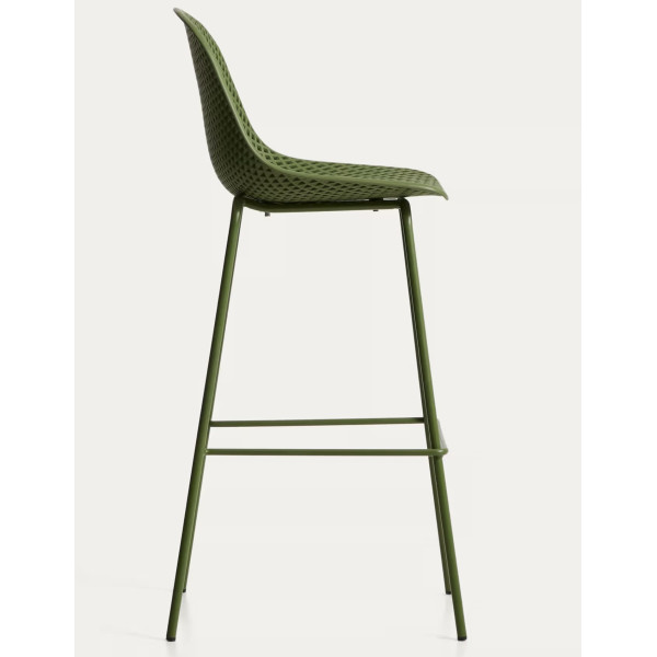 Барный стул La Forma Quinby CC1221PL06 Зеленый-4
