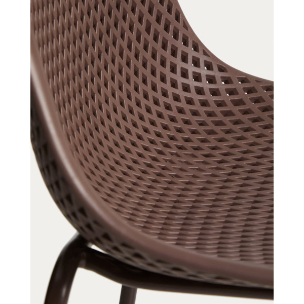 Барный стул La Forma Quinby CC1221PL10 Коричневый-7