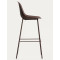 Барный стул La Forma Quinby CC1221PL10 Коричневый-4-thumb