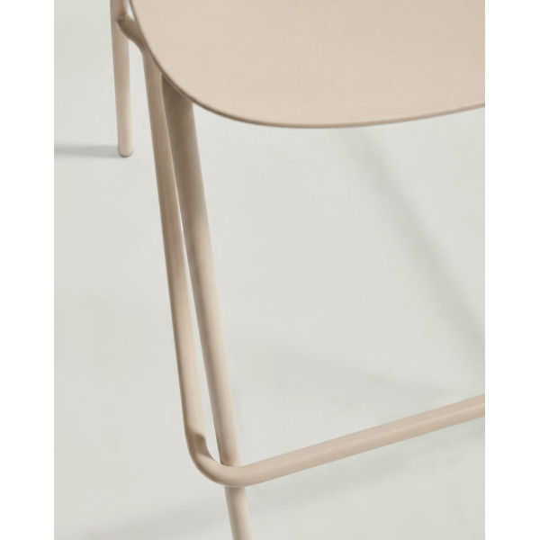 Барный стул La Forma Sanile C00354PL12 Бежевый-9