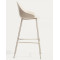 Барный стул La Forma Sanile C00354PL12 Бежевый-4-thumb