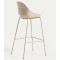 Барный стул La Forma Sanile C00354PL12 Бежевый-5-thumb
