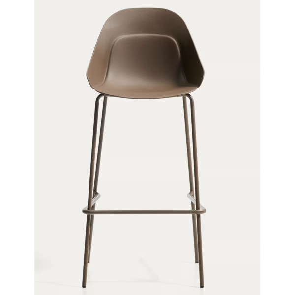 Барный стул La Forma Sanile C00383PL10 Коричневый-3