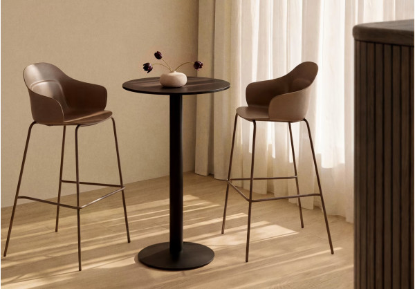 Барный стул La Forma Sanile C00383PL10 Коричневый-2