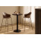 Барный стул La Forma Sanile C00383PL10 Коричневый-2-thumb