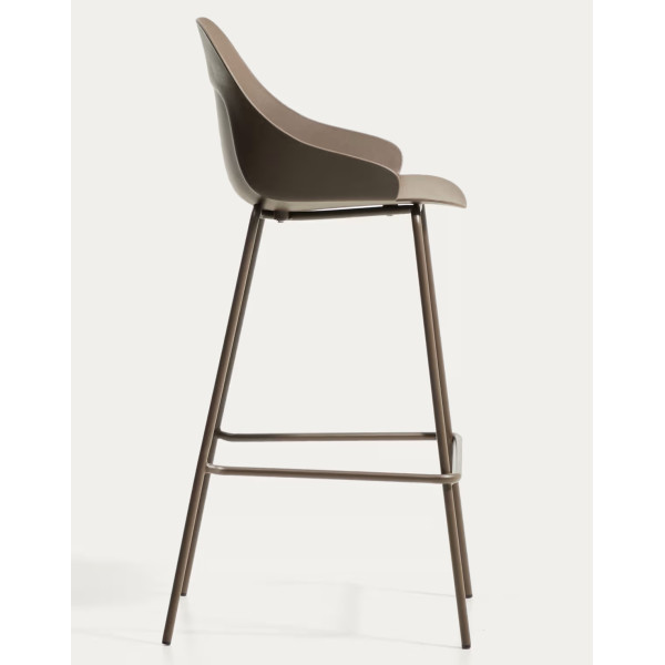 Барный стул La Forma Sanile C00383PL10 Коричневый-4