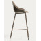 Барный стул La Forma Sanile C00383PL10 Коричневый-4-thumb