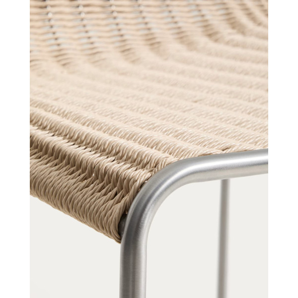 Барний стілець La Forma Tavari C00264RO12 Бежевий-7