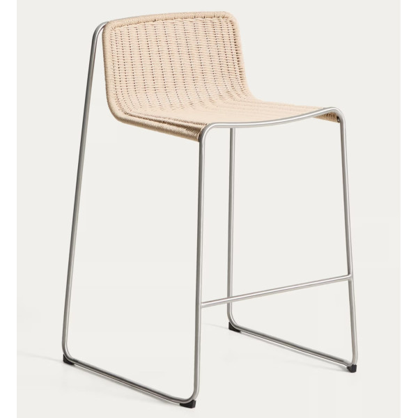 Барний стілець La Forma Tavari C00264RO12 Бежевий-1