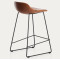 Барний стілець La Forma ZAHARA C00533UP10 Коричневий екошкіра-3-thumb