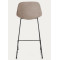 Барний стілець La Forma ZAHARA C00535UP11 Коричневий тканина-4-thumb