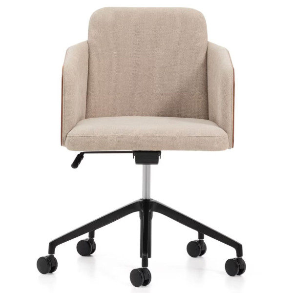 Офісне крісло для персоналу La Forma MADAI C0200001KY10 Коричневий/горіх-4