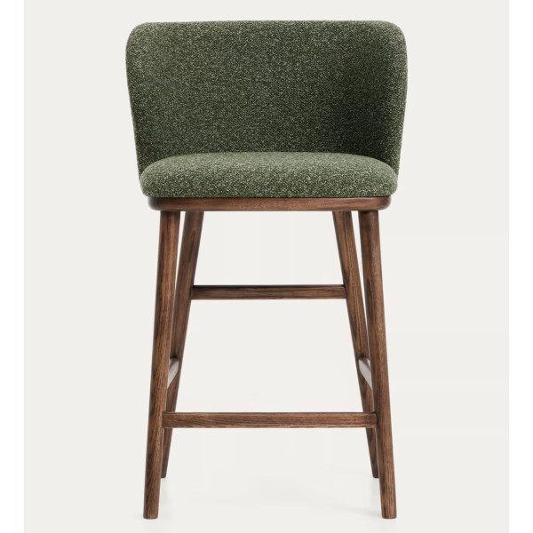 Напівбарний стілець La Forma CISELIA C00300VS06 Зелений-3