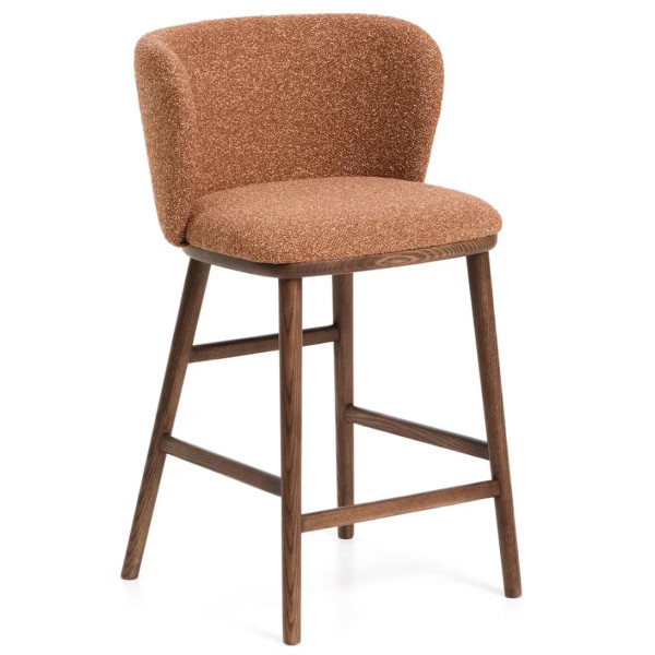 Напівбарний стілець La Forma CISELIA C00300VS11 Теракотовий-0