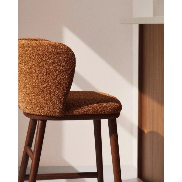 Напівбарний стілець La Forma CISELIA C00300VS11 Теракотовий-2