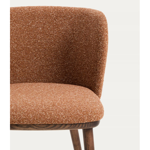 Напівбарний стілець La Forma CISELIA C00300VS11 Теракотовий-6