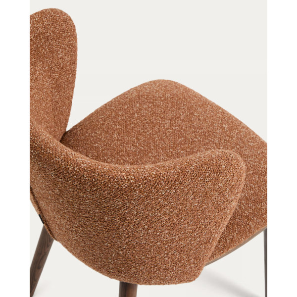 Напівбарний стілець La Forma CISELIA C00300VS11 Теракотовий-8