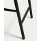 Напівбарний стілець La Forma Derile C00207CP01 Чорний-9-thumb