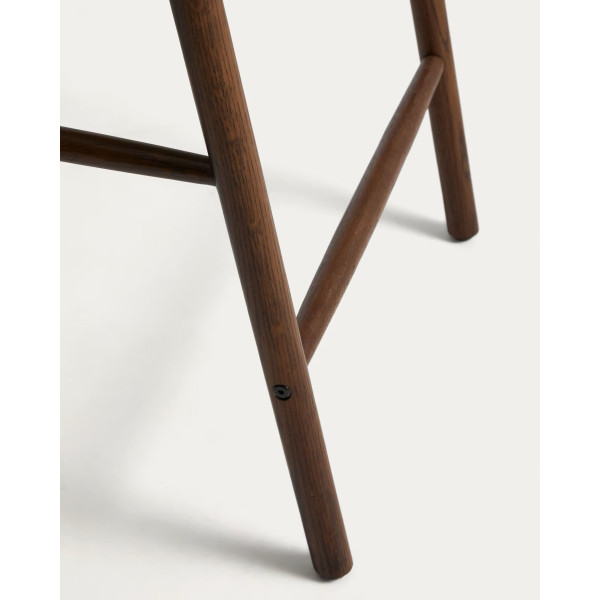 Напівбарний стілець La Forma Derile C00208CP39 Горіх/беж-7