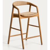 Напівбарний стілець La Forma Derile C00209CP39 Натуральний/беж