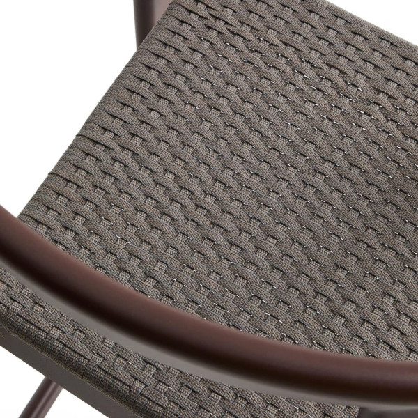 Полубарный стул La Forma Erice O00308RO09 Коричневый-11