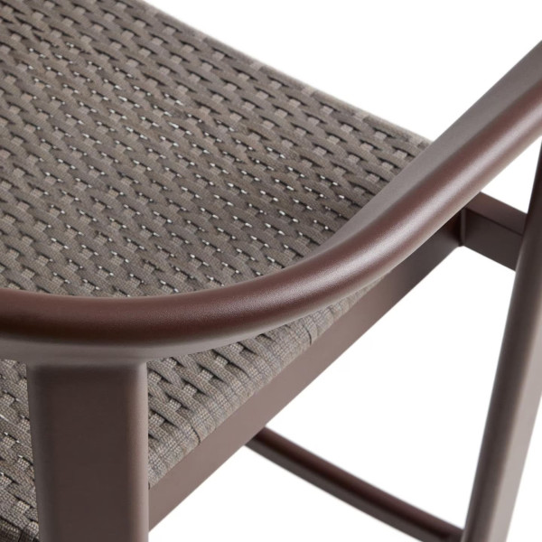 Полубарный стул La Forma Erice O00308RO09 Коричневый-10