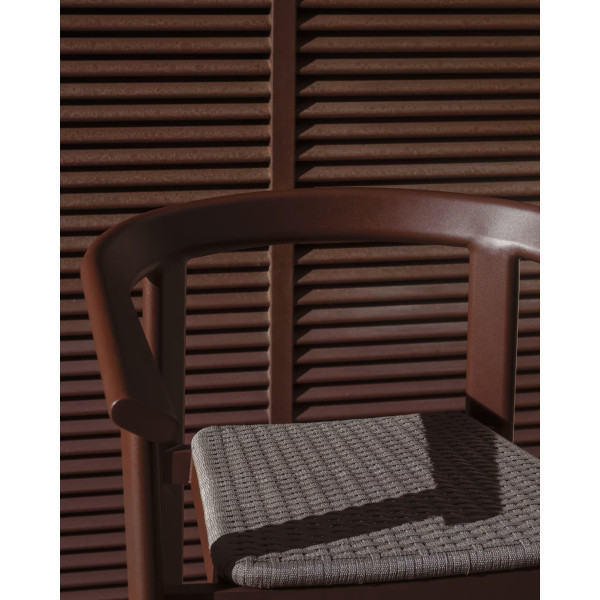 Полубарный стул La Forma Erice O00308RO09 Коричневый-2