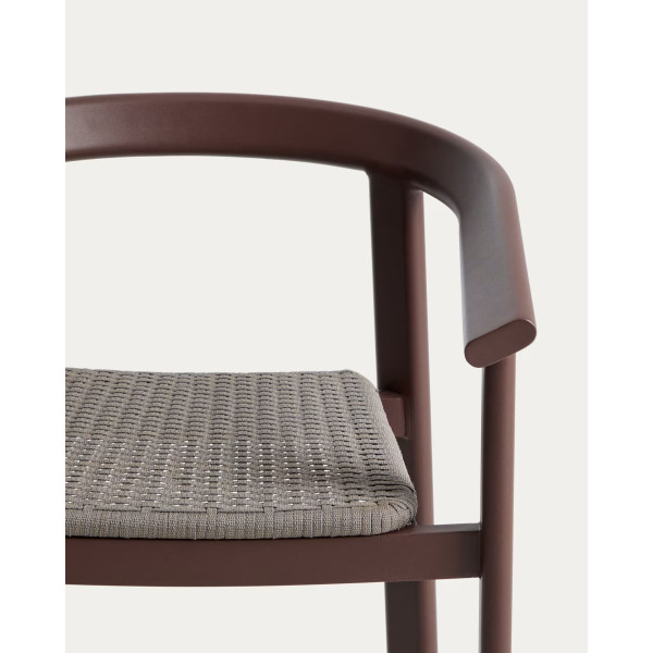 Полубарный стул La Forma Erice O00308RO09 Коричневый-8