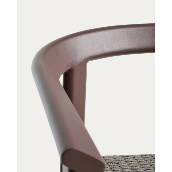 Полубарный стул La Forma Erice O00308RO09 Коричневый-12