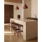 Полубарный стул La Forma Evera C00561MO10 Орех-1-thumb