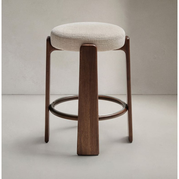 Полубарный стул La Forma Granite C00232MF12 Бежевый-2