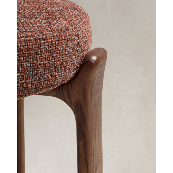 Напівбарний стілець La Forma Granite C00233MF10 Коричневий-3