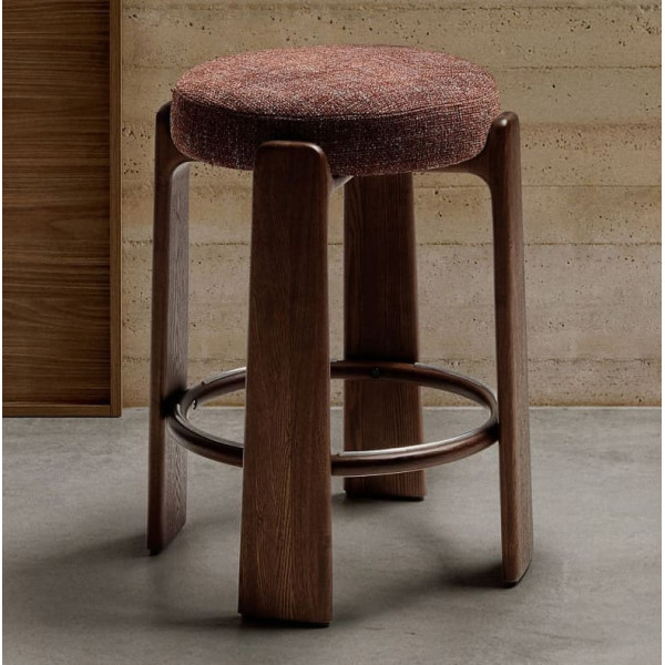 Напівбарний стілець La Forma Granite C00233MF10 Коричневий-0