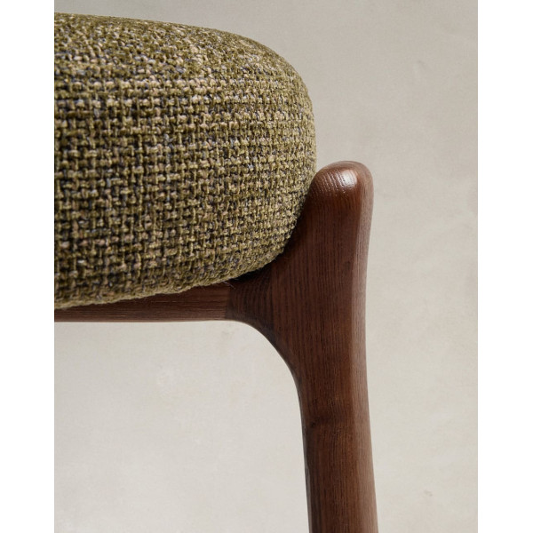 Напівбарний стілець La Forma Granite C00234MF06 Зелений-3