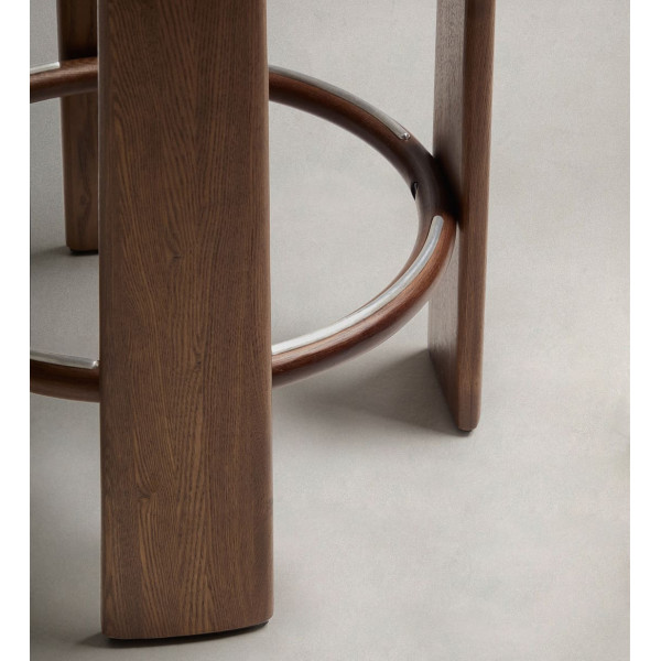 Напівбарний стілець La Forma Granite C00234MF06 Зелений-4