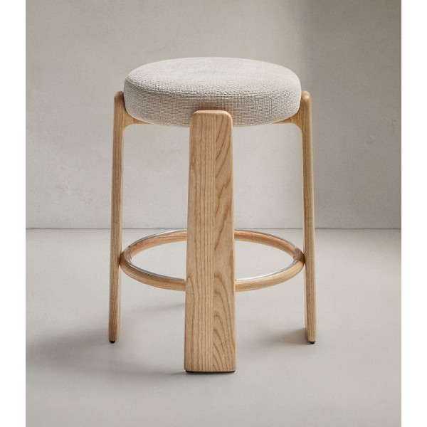 Полубарный стул La Forma Granite C00235MF12 Бежевый-2