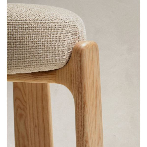 Полубарный стул La Forma Granite C00235MF12 Бежевый-3