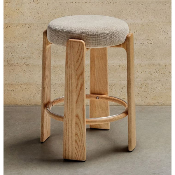 Полубарный стул La Forma Granite C00235MF12 Бежевый-0