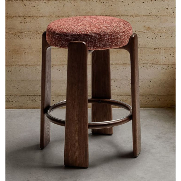 Полубарный стул La Forma Granite C00236MF59 Терракотовый-0