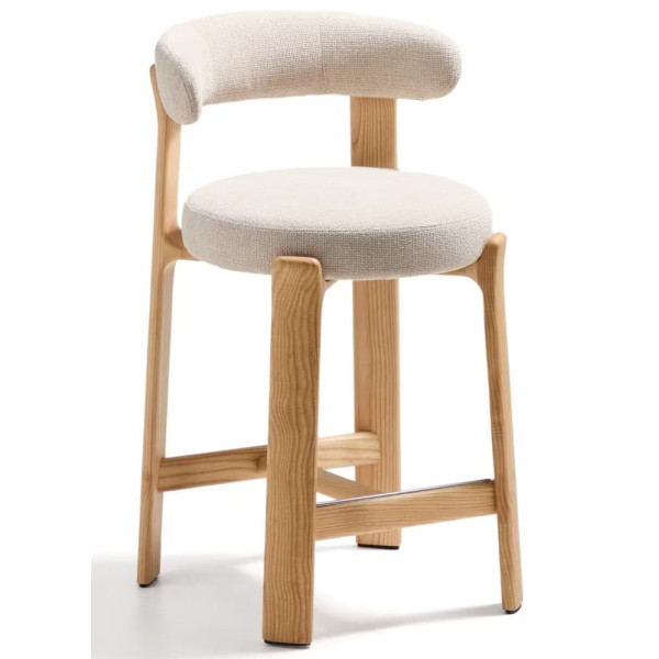 Напівбарний стілець La Forma Granite C00183FA12 Бежевий-0