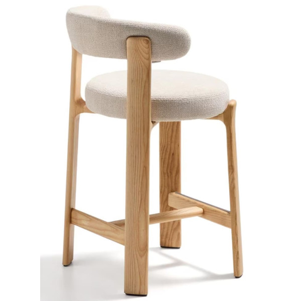 Напівбарний стілець La Forma Granite C00183FA12 Бежевий-4