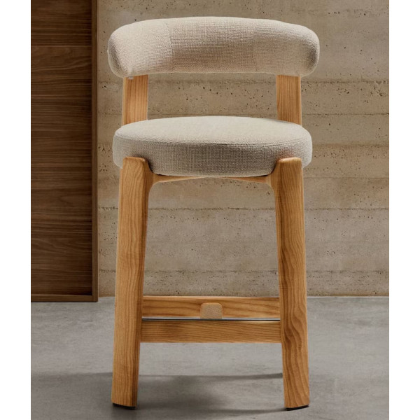 Напівбарний стілець La Forma Granite C00183FA12 Бежевий-1