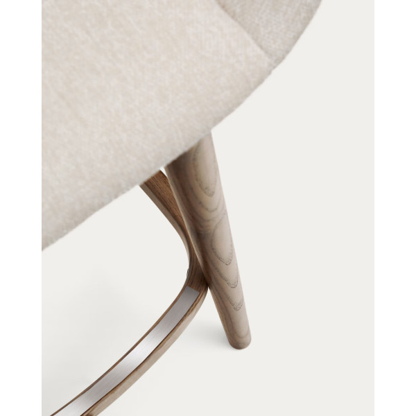 Полубарный стул La Forma Konna C06004KY12 Бежевый ткань-8