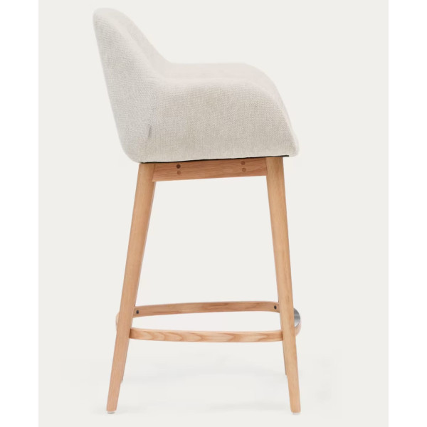 Полубарный стул La Forma Konna C06032KY12 Бежевый ткань-5