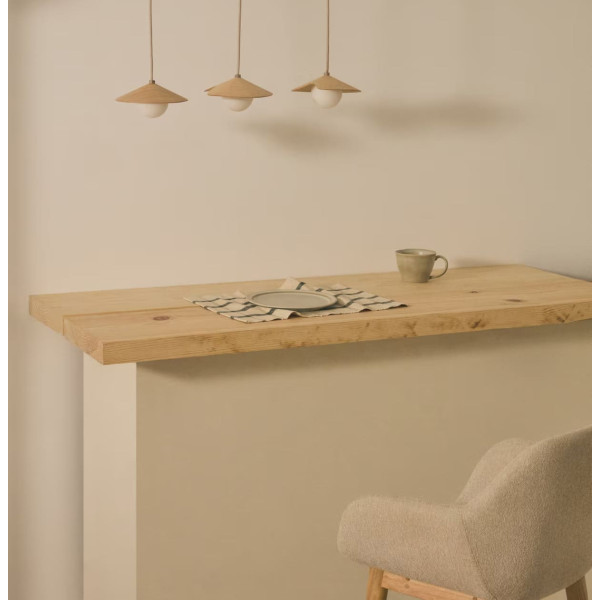 Полубарный стул La Forma Konna C06032KY12 Бежевый ткань-3