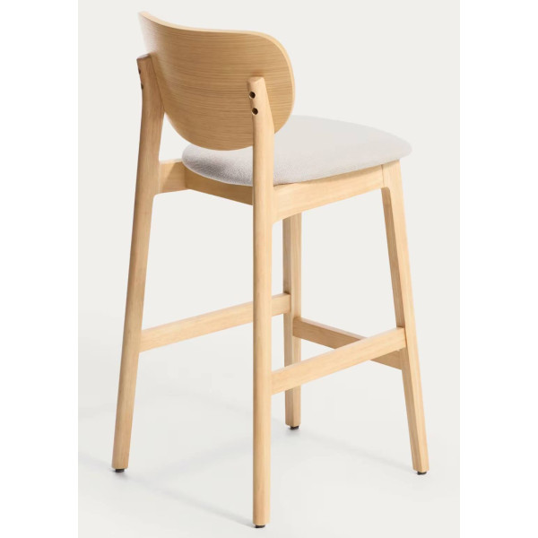 Полубарный стул La Forma Ludara C00601MR12 Бежевый/натуральный-5