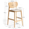 Полубарный стул La Forma Ludara C00601MR10 Коричневый/орех-11-thumb