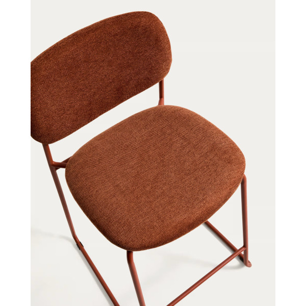 Полубарный стул La Forma Meli C00325UP59 Терракотовый-5