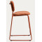 Полубарный стул La Forma Meli C00325UP59 Терракотовый-2-thumb