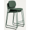 Полубарный стул La Forma Meli C00439UP06 Зеленый-4-thumb